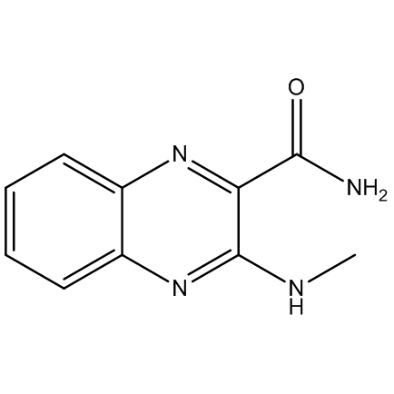 2-Quinoxalinecarboxamide, 3-(methylamino)